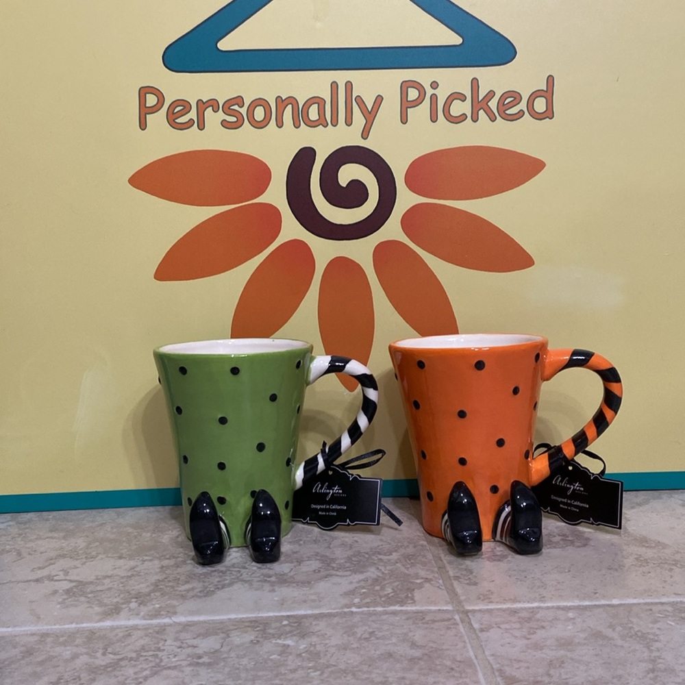 Arlington Designs WITCH FEET Mugs